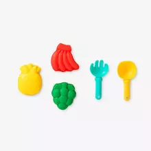Bebe Basic Sand Toys Art.214967 Liivatarvikute komplekt, 6 tk.