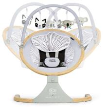KinderKraft Lumi  Art.221504  Grey Детский шезлонг