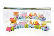 Cubika Art.1832001 Construction Set Train, Rong