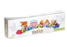 Cubika Art.1832001 Construction Set Train, Rong