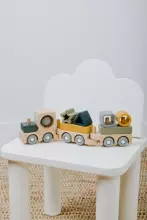 Baby Only Wood Train Art.BO-860.852.810.50 Swirl