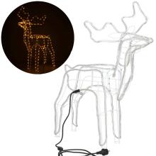 LED-põhjapõder Springos CL1218, 90 cm, aiakaunistus, soe valge valgus