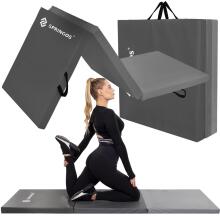 Gym mat 180 cm gray