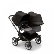 Bugaboo Donkey 6 Double  Art.227108 Heritage Black  Children's universal stroller transformable for the weather