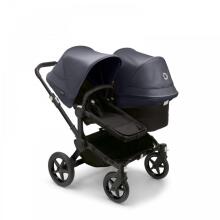 Bugaboo Donkey 6 Double Art.227113 Deep Indigo Children's universal stroller transformable for the weather