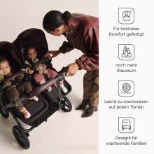 Bugaboo Donkey 6 Twin Art.227114 Heritage Black Children's universal stroller transformable for the weather