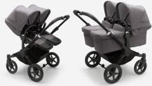 Bugaboo Donkey 6 Twin Art.227115 Cocao Brown Children's universal stroller transformable for the weather