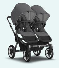 Bugaboo Donkey 6 Twin Art.227115 Cocao Brown Children's universal stroller transformable for the weather