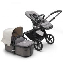 Bugaboo Fox 5 2 in 1 Art.227117 Misty White Children's universal stroller transformable for the weather