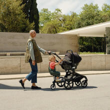 Bugaboo Fox 5 2 in 1 Art.227117 Misty White Children's universal stroller transformable for the weather