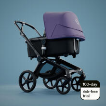 Bugaboo Fox 5 2 in 1 Art.227117 Misty White Children's universal stroller transformable for the weather