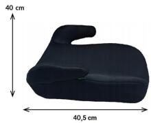 Bebe Basic  Bogi Art.16790 Black Детское автокресло-бустер 126-150cм(15-36 кг)