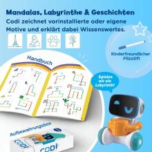 VTech Codi Clever Drawing Robot Art.229085 Интерактивный робот
