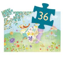 Siluettpusle - Kevade printsess (36 tk)