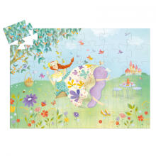 Siluettpusle - Kevade printsess (36 tk)