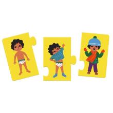 Trio-pusle - Ma panen riidesse - 10 tk.