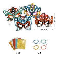 DIY - Mosaics Masks - Super robots