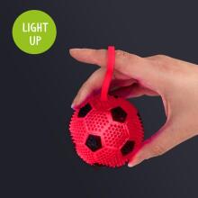 Take Action - Sõrmepall valgusega - Jalgpallipall (6.2 cm) (1 tk., 4 dizainai)