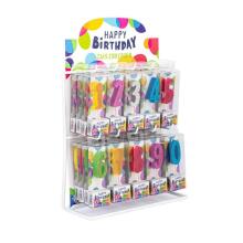 Birthday Fun - Number candles - Glitter mini (0–9 mix)