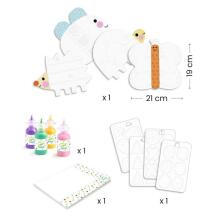 Magic finger painting - Small forms