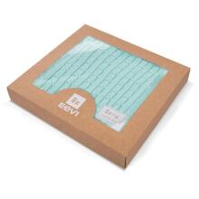 EWA 927941 Blanket bambu mint braid + aɖaka