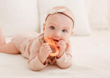 GILIGUMS GG 50181 Octopus Teether Vidzĩ ƒe peach