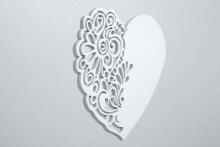 Klups Nel Heart Art.233080 Puidust kummut vahetatava pinnaga