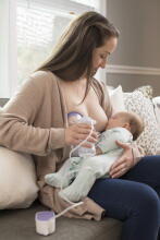 Lansinoh Bottle with NaturalWave® Teat GB Art.75830 Nuɖuɖu ƒe aŋetu 2x160 ml + notsi NaturalWave
