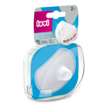 LOVI 5/606 Silicone Breast Shields Skin Touch 2 pcs. M/L