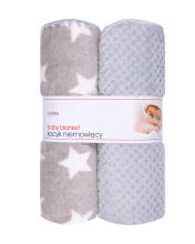 MARINI 875 Blanket KORAL+KORAL 3D TATA 2 pack 90x80