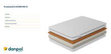 DANPOL mattress ECO AKPAÐEKA 120x60x10 T18 DP / M