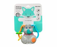 MILLY MALLY 0889 Hadzidzi ƒe Rattle Elephant