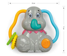 MILLY MALLY 0889 Hadzidzi ƒe Rattle Elephant