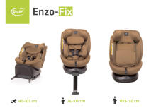 4 BABY ENZO-FIX ʋu ƒe zikpui 40-150cm mocha I-SIZE