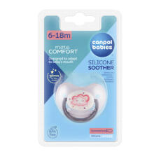 CANPOL BABIES  Ortodont. sil. lutt 6-18 kuud Night Dreams (1pc), 22/501_gre