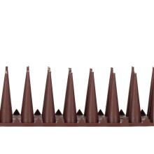 Lindude vastased ogad Springos GA0018, pruun plastist ogade riba, 12 tk