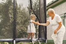 Outdoor net for trampoline Springos TSN-8FT 244 CM 8 ft