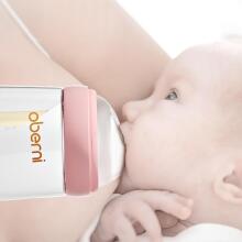 Oberni Anti-Colic Baby Bottle Art.237431 Pink