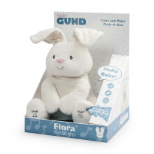GUND Animated plush toy Flora Bunny, 30 cm