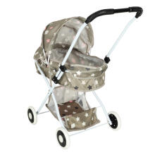 Ikonka Doll Stoller Art.KX3223 Deep gondola doll stroller + star bag
