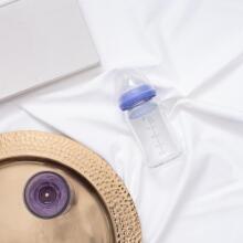 Lansinoh GLASS Feeding Bottle with NaturalWave® Teat  Art.77240 Glass Nuɖuɖu Tutu 160 ml + No Dzɔdzɔme / Ƒutsotsoe