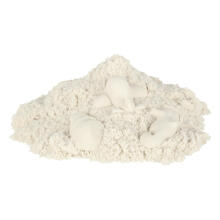 Bebe Basic Kinetic Super Sand Art.KX9568_9 White kinetic sand for modeling (1 kg)