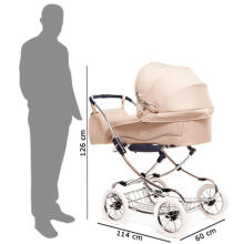 Arrue Elegance Paris Art.240314 Children's exclusive, classic stroller 2 in 1