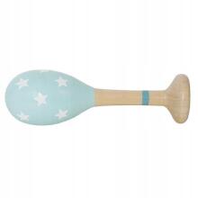 JaBaDaBaDo  Maraccas Art.M14095 Silver Puidust marakast