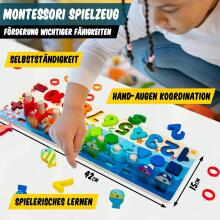 Faerly® Montessori Toy Magnetic Fishing Game  Art.241379    Montessori puidust pusle
