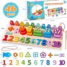 Plunack Montessori Wooden Art.241381  Montessori puidust pusle
