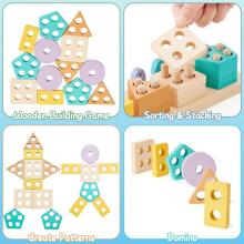 Atoylink Montessori Toy 3 in 1 Art.241383 Montessori puidust pusle