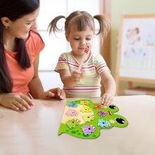 Generisch Magnetic Fishing Games Frog Art.241387 Montessori puidust pusle