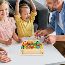 Riaisttd Fishing Wood Game Alphabet and Number Art.241388   Montessori puidust pusle