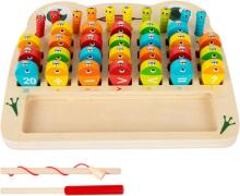 Riaisttd Fishing Wood Game Alphabet and Number Art.241388   Montessori puidust pusle